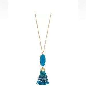 Kendra Scott Eva Teal Agate Pendant